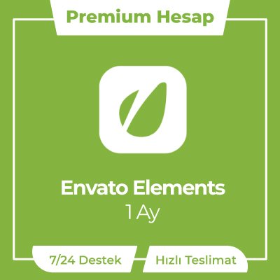 Envato Elements / 1 Aylık Premium Hesap