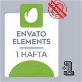 Envato Elements / 1 HAFTALIK PREMIUM HESAP