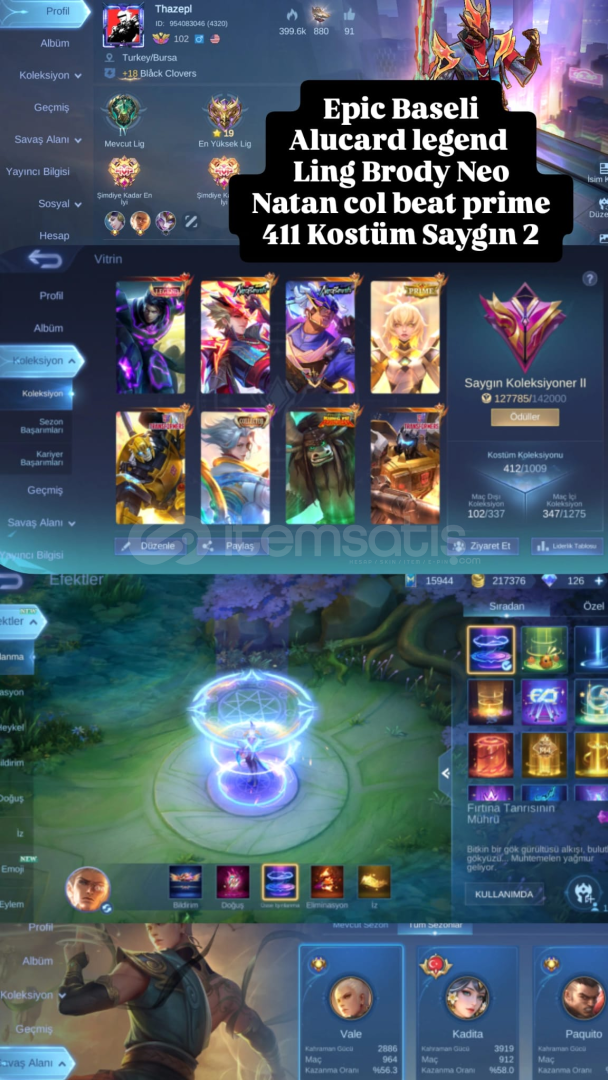 *EPİC BASELİ* *Alu legend* *ling brody neo* *EPİC BASELİ* *Alu legend* *ling brody neo*