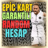 UWİP+ PES EPİC KART GARANTİLİ RANDOM HESA