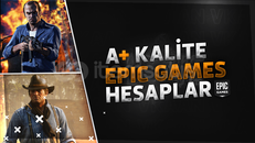 EPİC GAMES A+ KALİTE RANDOM HESAP