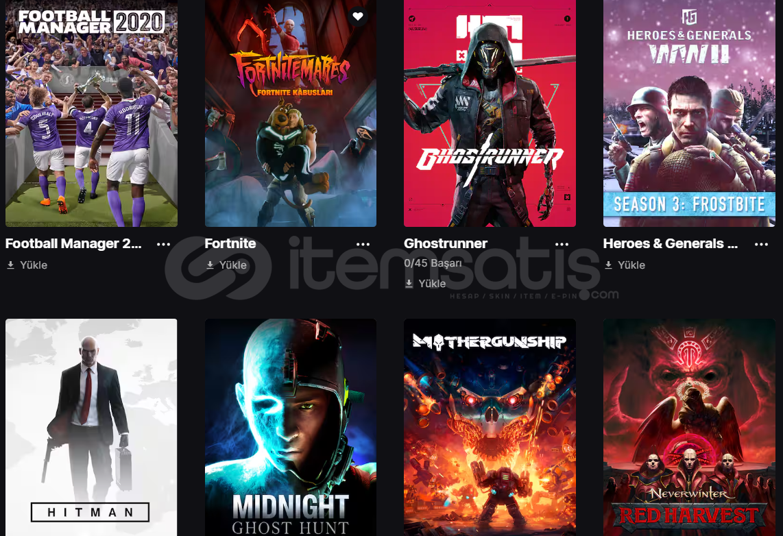 Epic Games Hesabı Epic Games Hesabı