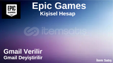 Epic Games İdeal Hesap Gmail Verilir