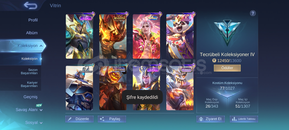 Epic kostümlü şanlı mistik 64 karakterli hesap