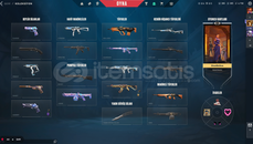 3 vandal ve 1 bıçaklı valorant hesabı