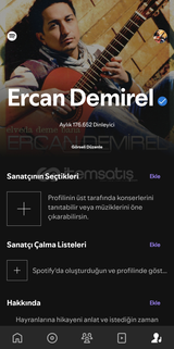 Ercan Demirel Sanatçı hesabı