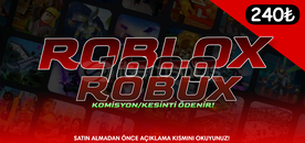 ⭐ERİŞİM ENGELSİZ⚡1000 (1429) ROBUX | UCUZA ????