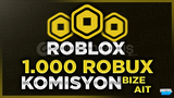 ⭐Erişim Engelsiz 1000 Robux %0 Komisyon ⭐