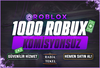 Hemen⚡Sistemli 1000 Robux Komisyonsuz