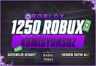 ⭐Erişim Engelsiz 1250 Robux Komisyonsuz