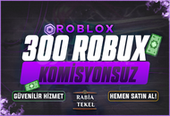 ⭐Erişim Engelsiz 300 Robux Komisyonsuz