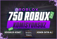 ⭐Erişim Engelsiz 750 Robux Komisyonsuz