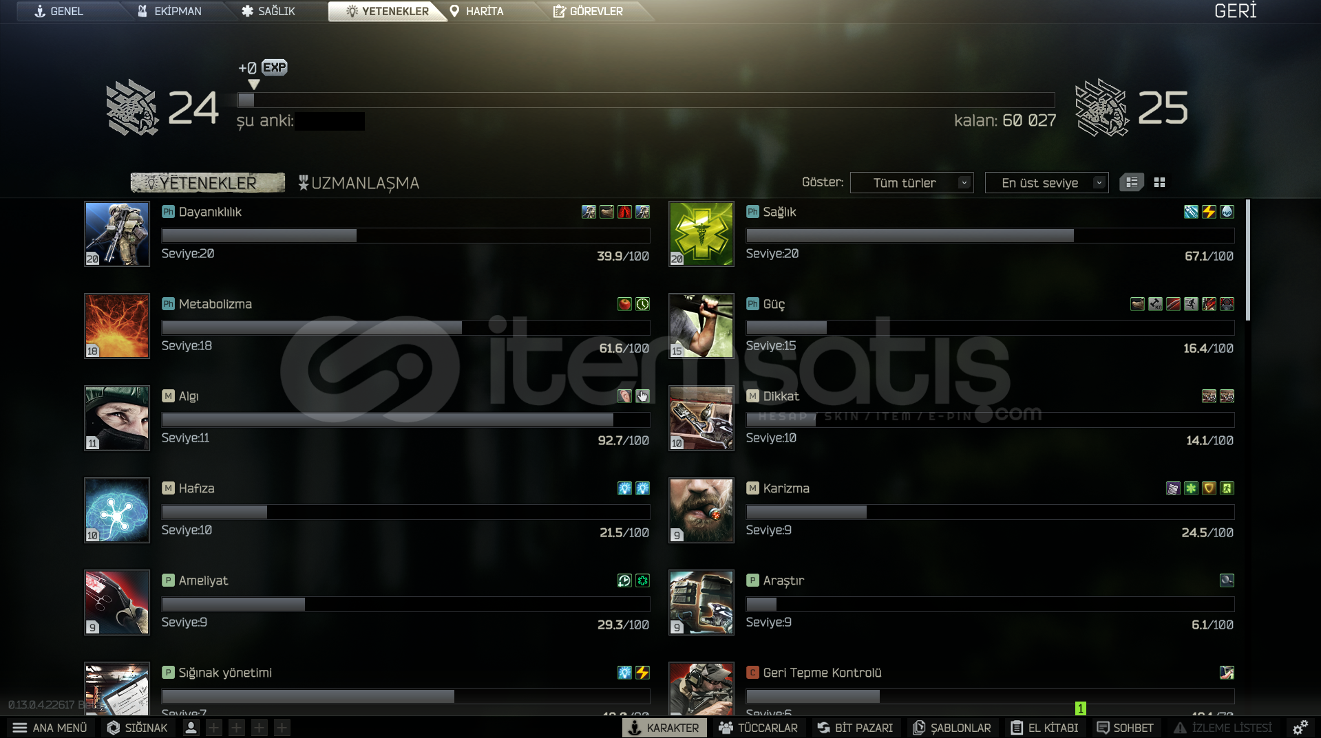 Escape From Tarkov Edge Of Darkness - 24 LV - 1490152 | İtemsatış