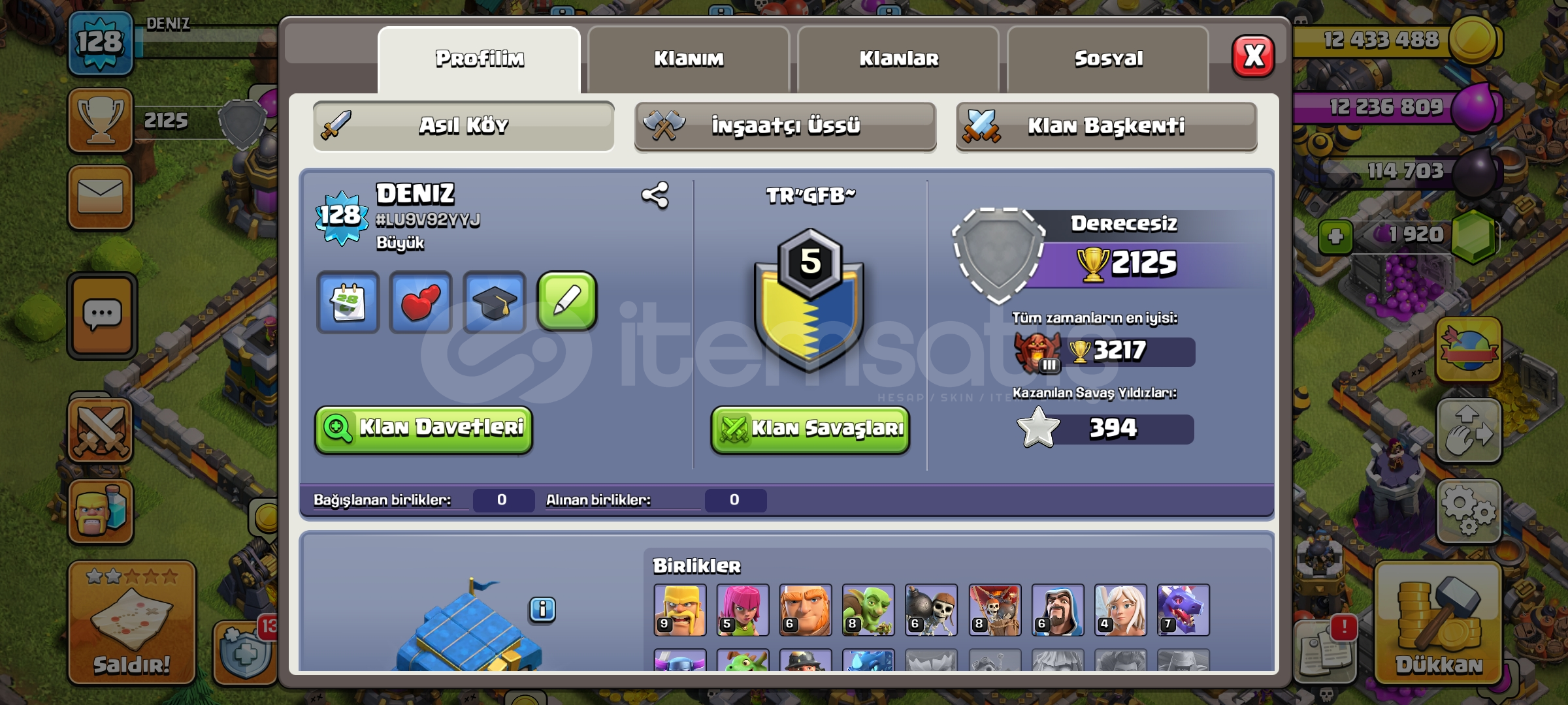 Eski bir clash of clans hesabı Uyguna Eski bir clash of clans hesabı Uyguna