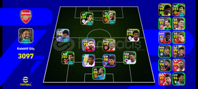 Eski efootball hesabı. Arda güler. Tek bağ 