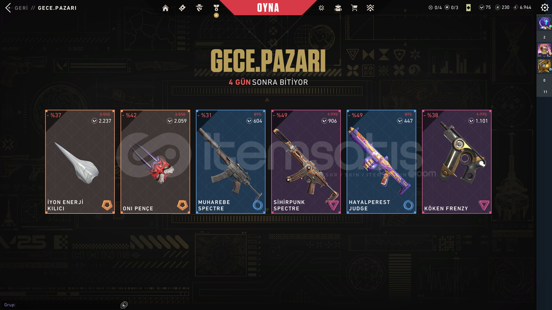 ESKİ HESAP + FP VANDAL ŞERİF PHANTOM SKİN +2 BP ESKİ HESAP + FP VANDAL ŞERİF PHANTOM SKİN +2 BP