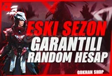 ⭐ESKİ SEZON⭐ GARANTİLİ RANDOM PUBGM HESAP