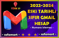 ⭐Eski Tarihli 1 Adet Gmail ⭐ Garantili