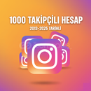 Eski Tarihli +1000 Takipçili Hesap -TakipçiGRTLİ