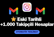 ⭐️Eski Tarihli +1.000 Takipçili Hesaplar⚡️ ⭐️Eski Tarihli +1.000 Takipçili Hesaplar⚡️