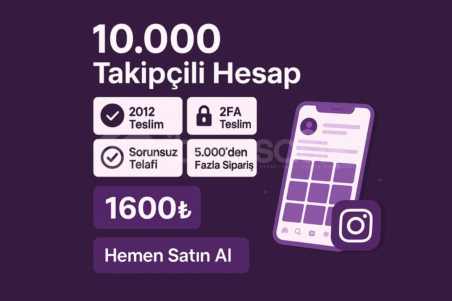 Eski Tarihli - 10000 Takipçili - 30 Gün Garanti Eski Tarihli - 10000 Takipçili - 30 Gün Garanti