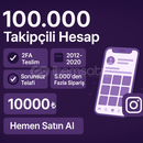 Eski Tarihli - 100k Takipçili - 30 Gün Garanti