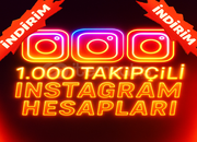⭐ESKİ TARİHLİ 1K İNSTAGRAM HESAPLARI⭐