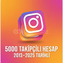 Eski Tarihli +5000 Takipçili Hesap-TakipçiGRNTL