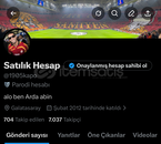 Eski tarihli ful organik Twitter hesabı