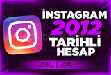 ⭐ ESKİ TARİHLİ İNSTAGRAM ⭐ 2012 KURULUM