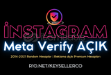 Eski Tarihli Meta Verify Açık Instagram Hesap