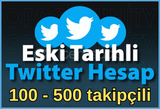 ⚡️ Eski Tarihli + Takipçili Hesap ( 100 - 500 )