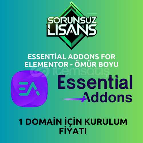 Essential Addons for Elementor - Ömür Boyu Essential Addons for Elementor - Ömür Boyu