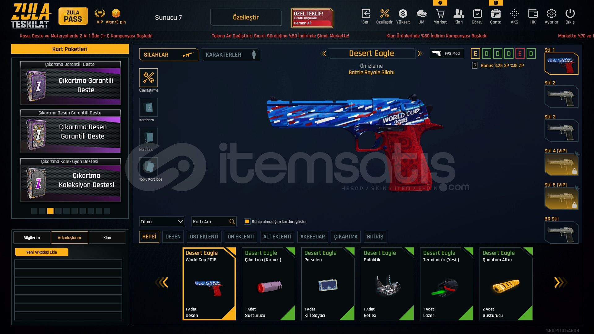 EŞSİZ DESERT EAGLE WORLD CUP 2018 DESENİ EŞSİZ DESERT EAGLE WORLD CUP 2018 DESENİ