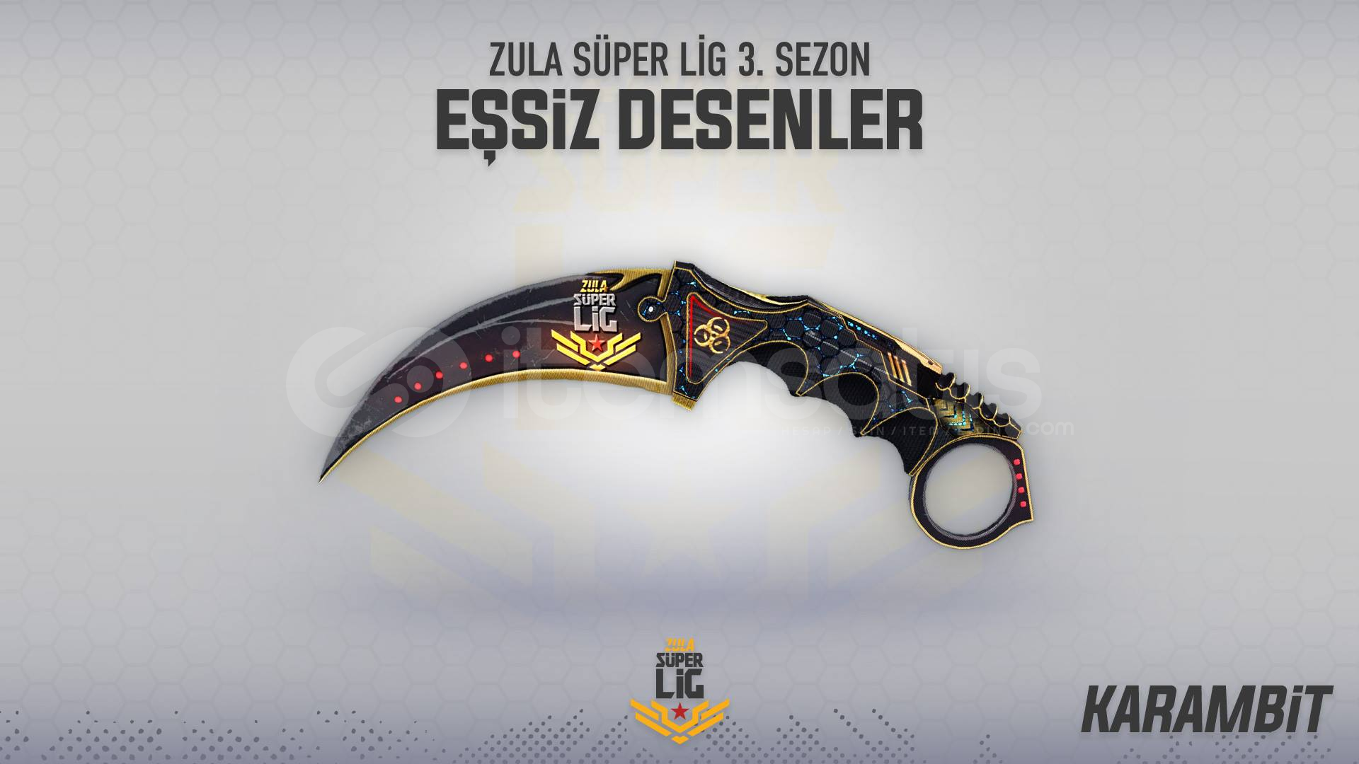 EŞSİZ KARAMBİT ZSL SEZON 3 DESENİ EŞSİZ KARAMBİT ZSL SEZON 3 DESENİ