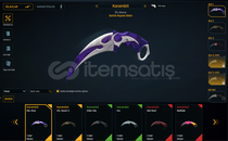 EŞSİZ MOR ATEŞ KARAMBİT DESEN EŞSİZ MOR ATEŞ KARAMBİT DESEN