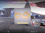 ETERNAL FIRE STICKER 1X