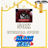 Eternal Spins 50X Blade Ball