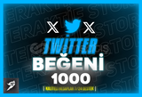 ⭐(ETKİLEŞİM + KALICI) Twitter 1000 BEĞENİ