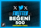 ⭐(ETKİLEŞİM + KALICI) Twitter 500 BEĞENİ