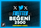 ⭐(ETKİLEŞİM + KALICI) Twitter 2500 BEĞENİ