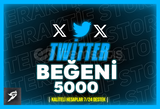 ⭐(ETKİLEŞİM + KALICI) Twitter 5000 BEĞENİ