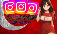 Etkileşimli Aktif Kadın Hesabı