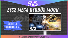 ⭐Mega VIP Otobüs Modu | Euro Truck Simulator 2⭐