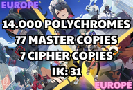EU | 14.000 Polychromes + 77 Master Copies