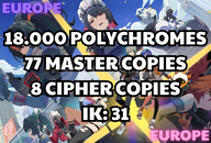 EU | 18.000 Polychromes + 77 Master Copies