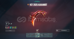 ✨[⚡️+30K VP ENV. / VCT 2025 KARAMBİT