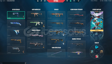 ✨[EU⚡️+35K VP ENV. / 111 SKİN 7 BIÇAKLI DOPOLU