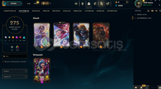 EU/426 LEVEL 275 KOSTÜM E POSTALI UNRANKED HESP