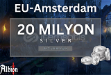 EU-Amsterdam 20 M Silver
